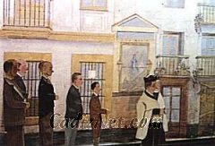 Cadiz:Procesión de la Virgen de la Palma