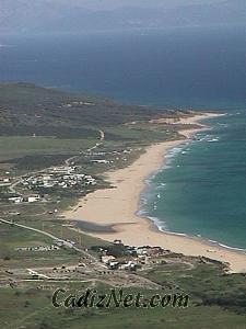Cadiz:Vista de la Playa de Bolonia (Tarifa)